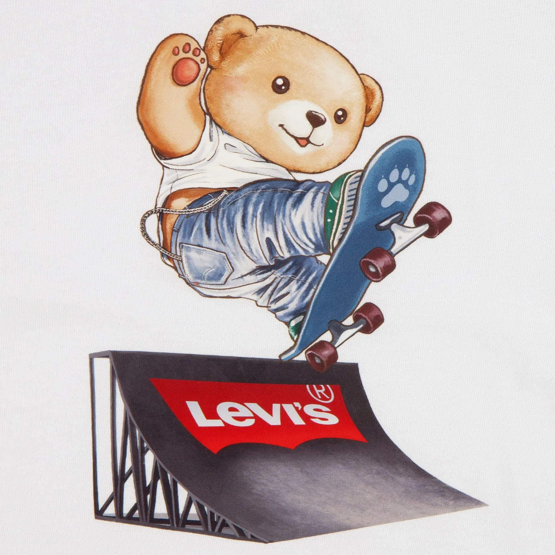 Skater Tee & Denim Set 2-4t