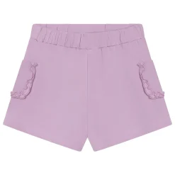 Solid Frill Sweat Shorts 3-8