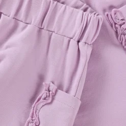 Solid Frill Sweat Shorts 3-8