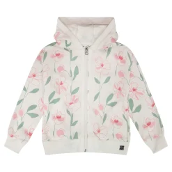 Straw Hat Flowers Hoodie 3-6