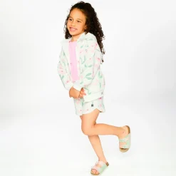 Straw Hat Flowers Hoodie 7-10