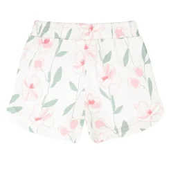 Straw Hat Flowers Short 7-10