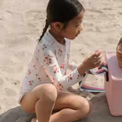 Strawberries Long Sleeve UV Swimsuit2-6y