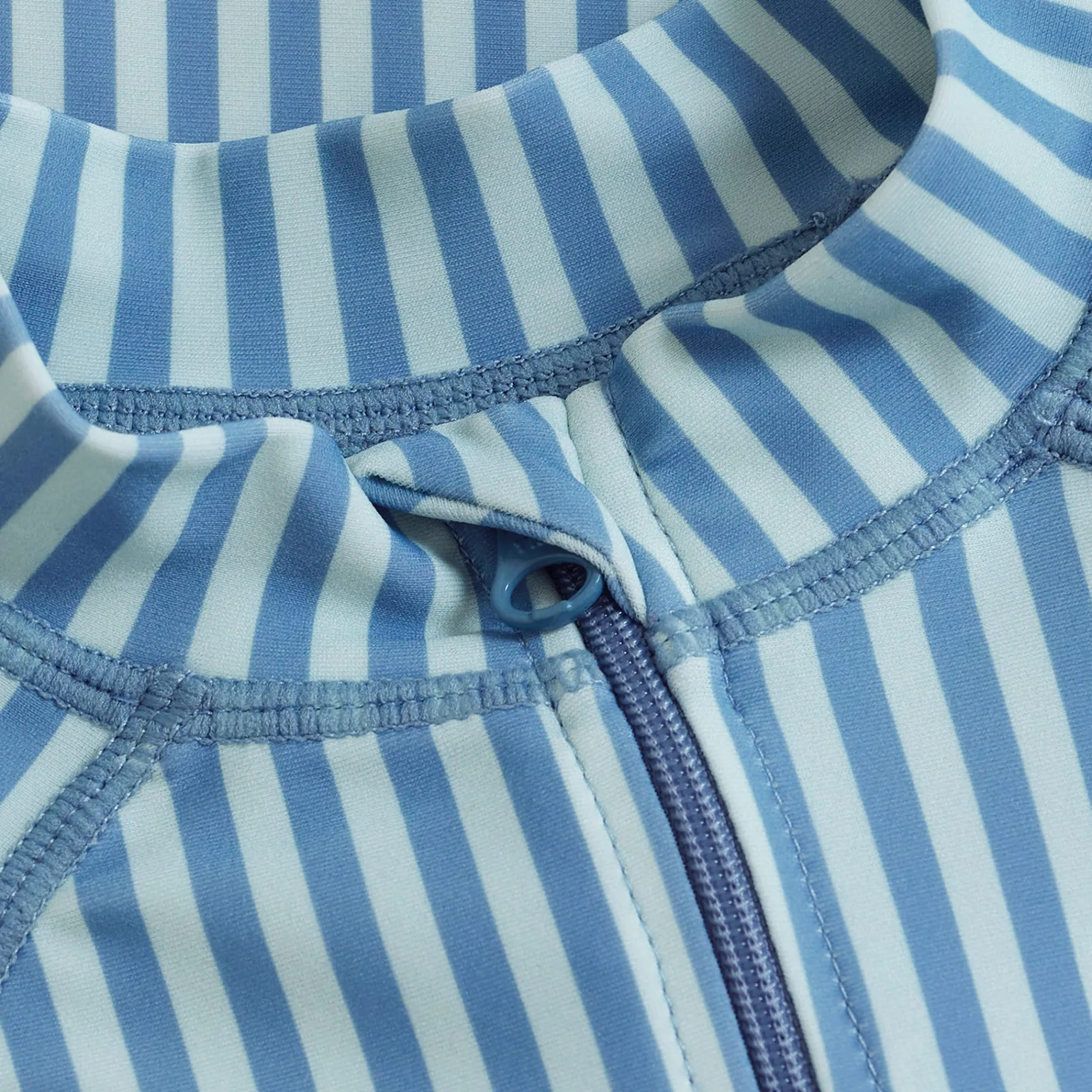 Stripe Upf 60 Swimsuit 2-4