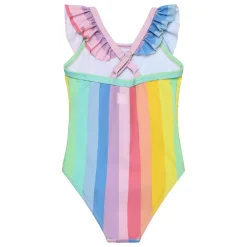 Stripe Uv Swimsuit 2-8