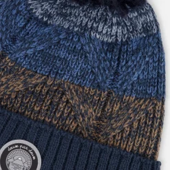 Striped Knit Hat 2-14