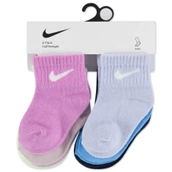 Swoosh Ankle Socks (6) 2-4