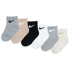 Swoosh Ankle Socks (6) 2-4