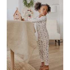Thermal Mistletoe Pajamas 2-7