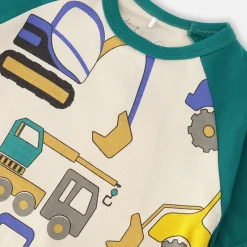 Trucks Pajama Set 7-12