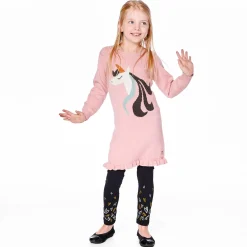 Unicorn Knit Dress 7-10