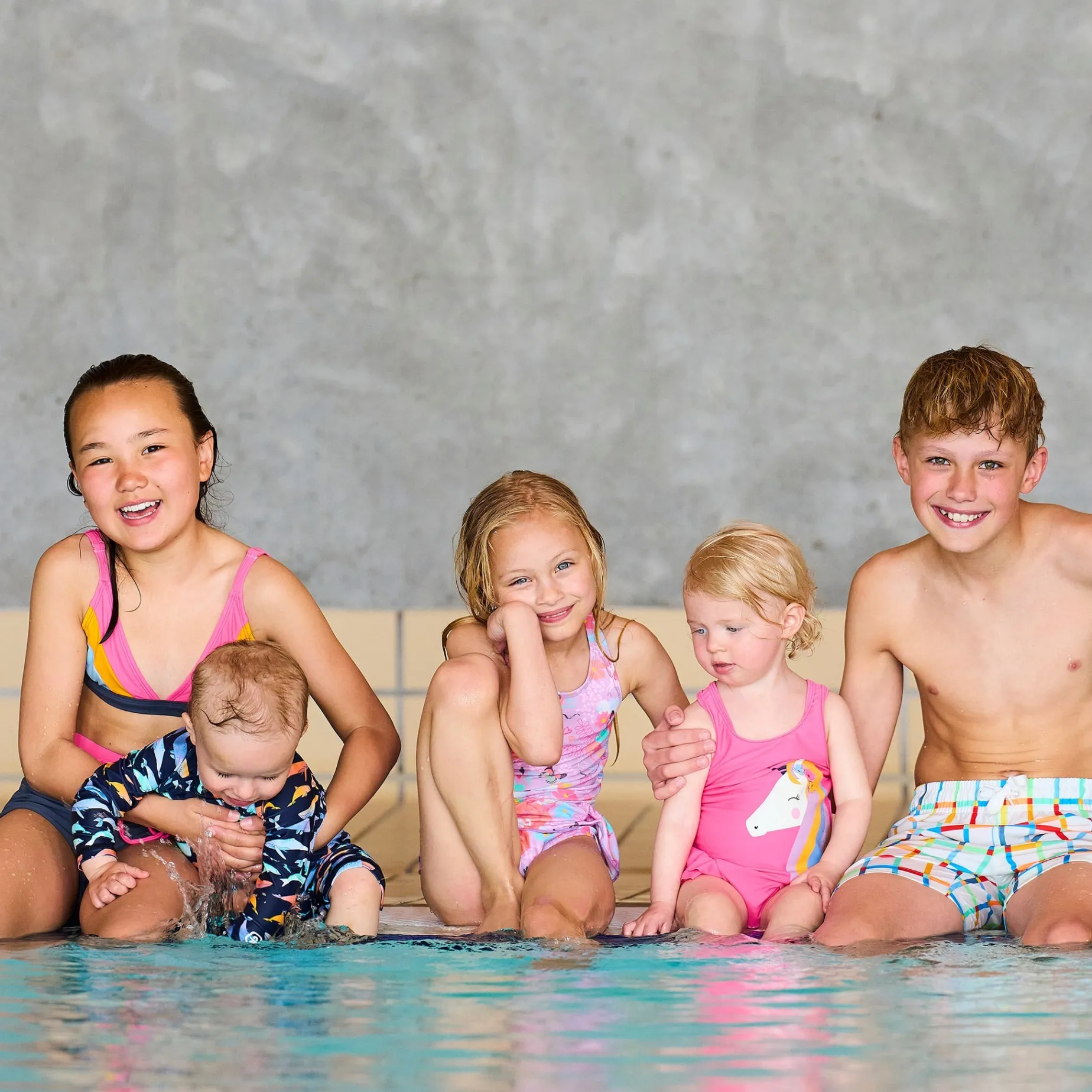 Unicorn World Uv Swimsuit 2-8