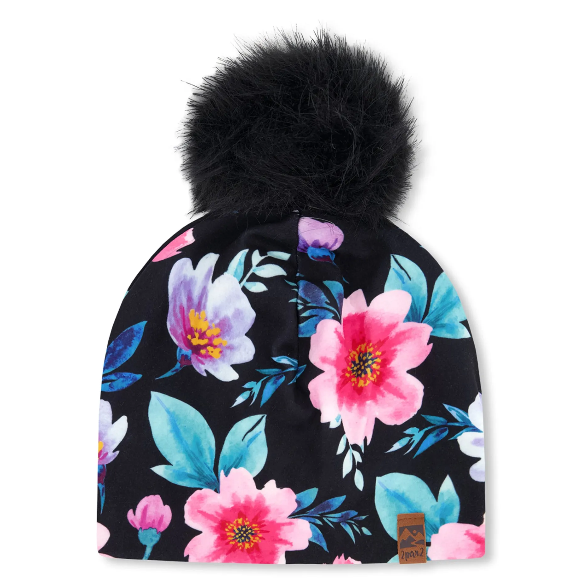 Watercolor Flowers Hat 2-14