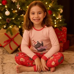 Winter Cats Pajamas 2-14y